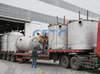 Agitating Tanks Shipping