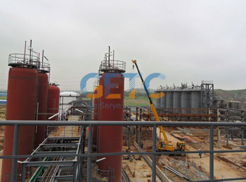 Exhaust Gas Recovery Installation